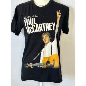 Paul McCartney “On The Run” Concert T-Shirt Cincinnati 2011 Black Tee